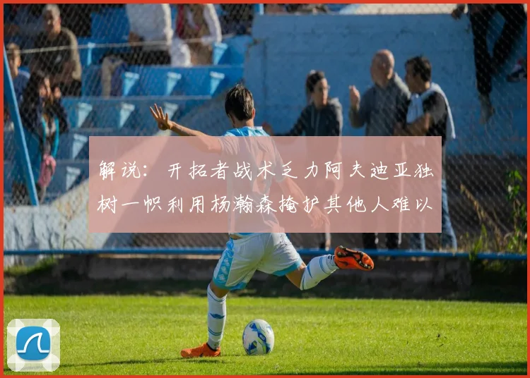 解说：开拓者战术乏力阿夫迪亚独树一帜利用杨瀚森掩护其他人难以配合